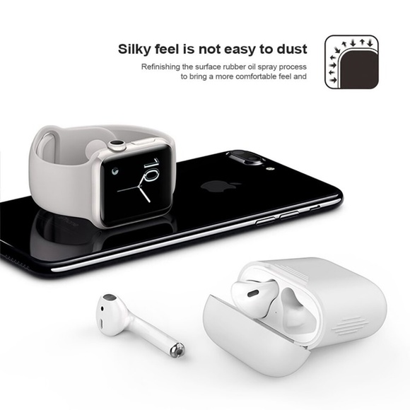 💗NEW Apple AirPods Shockproof Silicone Case - Picture 3 of 8